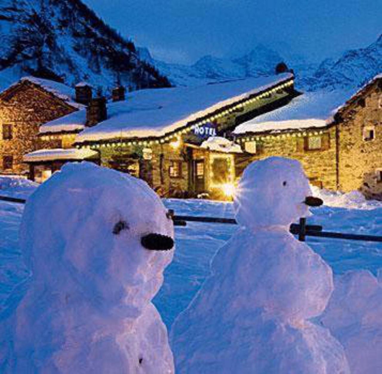 Hotel Restaurant La Barme Cogne Kültér fotó